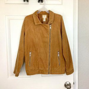 Forever 21 Girls  13/14 corduroy Moto Jacket